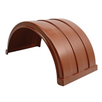 Truckmate Plastic Mudguard - 650mm Wide - Brown